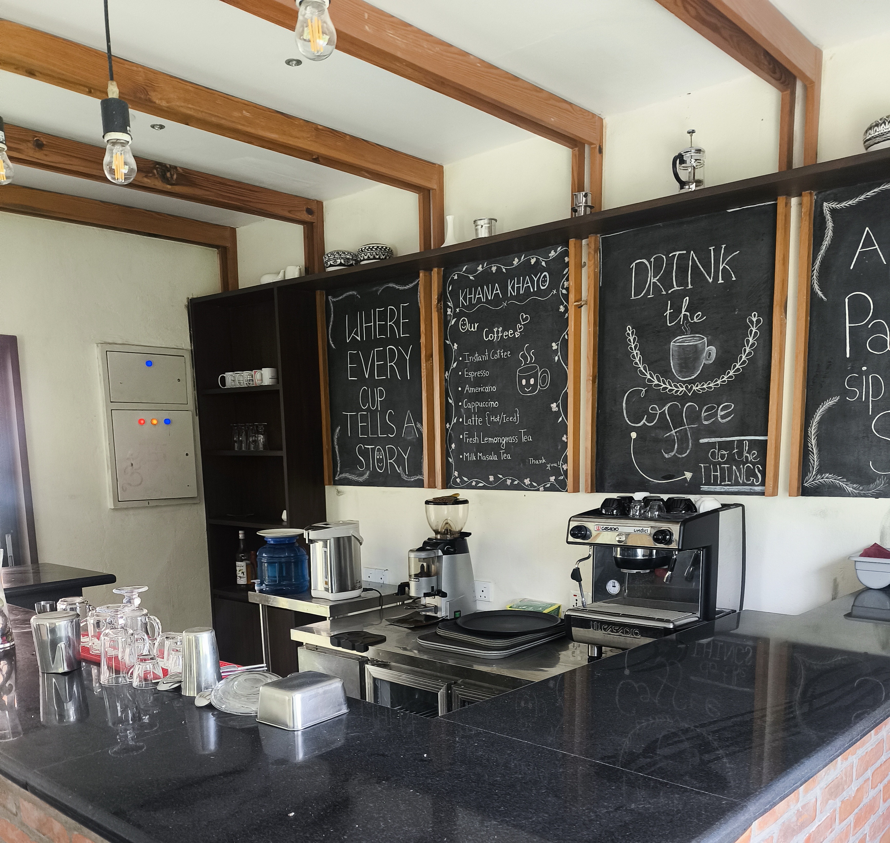 Barista coffee training
