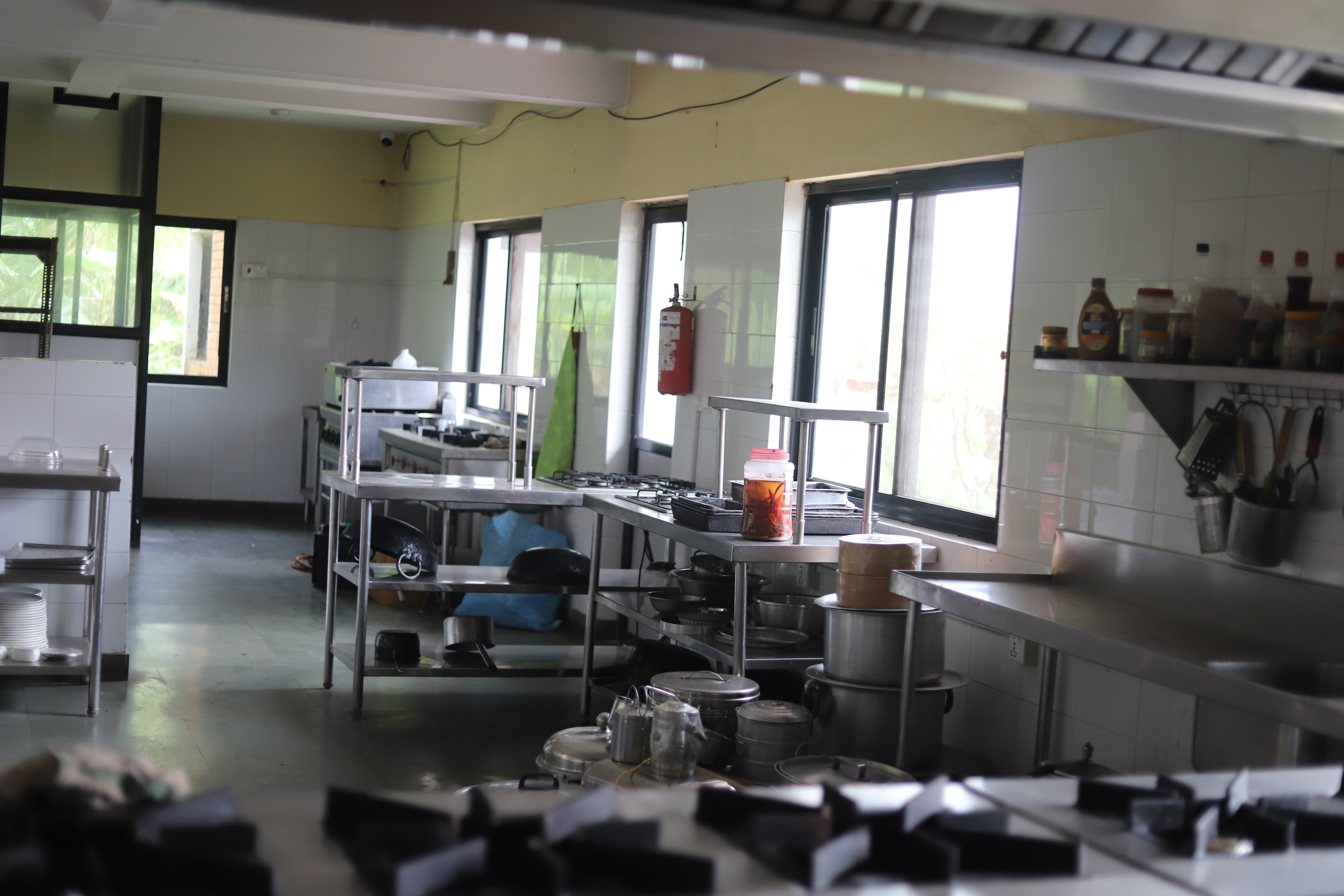 Professional kitchen training facility